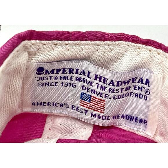 Vintage Satin Cape Hatteras North Carolina Strap Hat Cap Swordfish USA - Picture 9 of 9